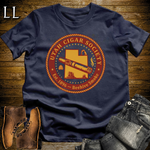 Utah Cigar Society Softstyle T Shirt Navy | Cigar Lover Gift Tee