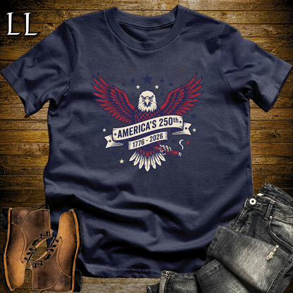 Americas 250 Cigar 1776 Softstyle T Shirt Navy | America 250 Cigar Tee