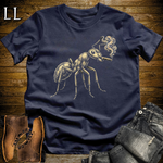 Vintage Cigar Ant Softstyle T Shirt Navy | Cigar Ant Tee