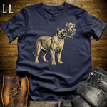 Vintage Cigar Burmese Cat Softstyle T Shirt Navy | Cigar Burmese Cat Tee