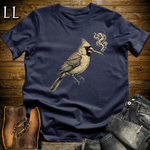 Vintage Cigar Cardinal Softstyle T Shirt Navy | Vintage Cigar Lover Tee