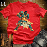 African Space Warrior Red | Space Warrior Shirt