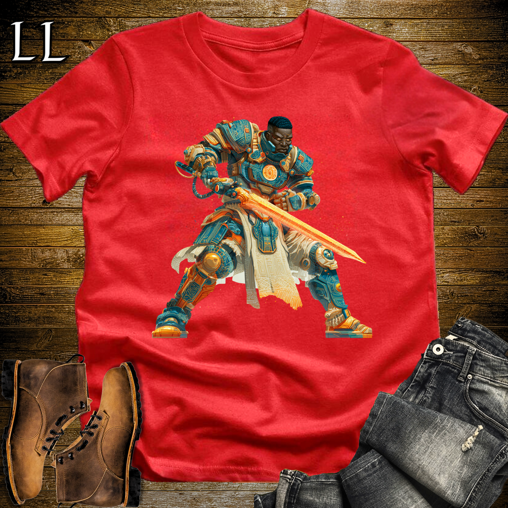 African Space Warrior - Red