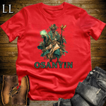 Osanyin African God Softstyle Tee Red | Yoruba Healing God Tee