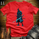 African Ai Samurai Red | African Warrior Tee
