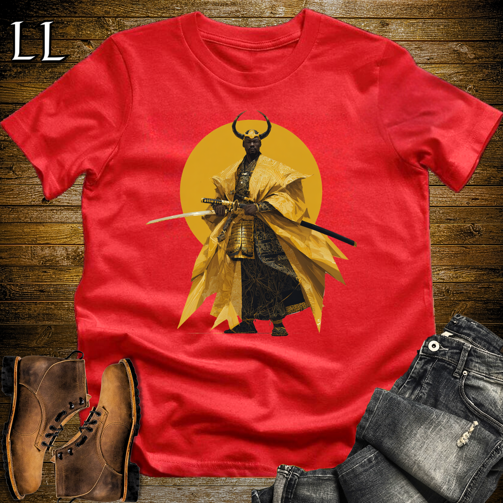 African Rising Sun Samurai - Red