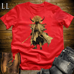 African Golden Samurai King Red | African Warrior Tee