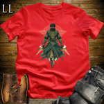 African Sage Assassin Softstyle Tee Red | African Warrior Tee