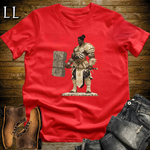 African Holy Barbarian Softstyle Tee Red | African Warrior Tee