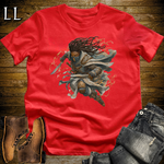 African Ancient Ways Assassin Softstyle Tee Red | African Warrior Tee