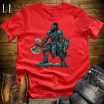 African Emerald Warrior Softstyle Tee - Red