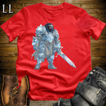 African Diamond Armor King Softstyle Tee Red | African Royal Warrior
