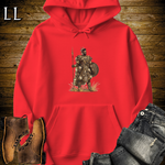 African Zulu Spear Warrior Red | Zulu Spear Warrior