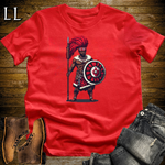 African 16 Bit Swazi Royal Guard Red | Swazi Warrior Tee