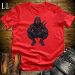 African 16 Bit Night Assassin Red | African Warrior Tee