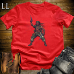 African 16 Bit Guerilla Soldier Red | African Tee