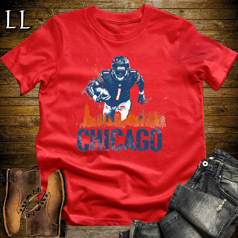 Chicago Bears Shirt Red | NFL Fan Tee