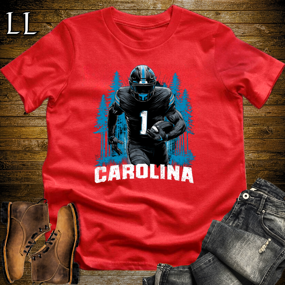 Carolina Panthers Shirt Red | NFL Fan Tee