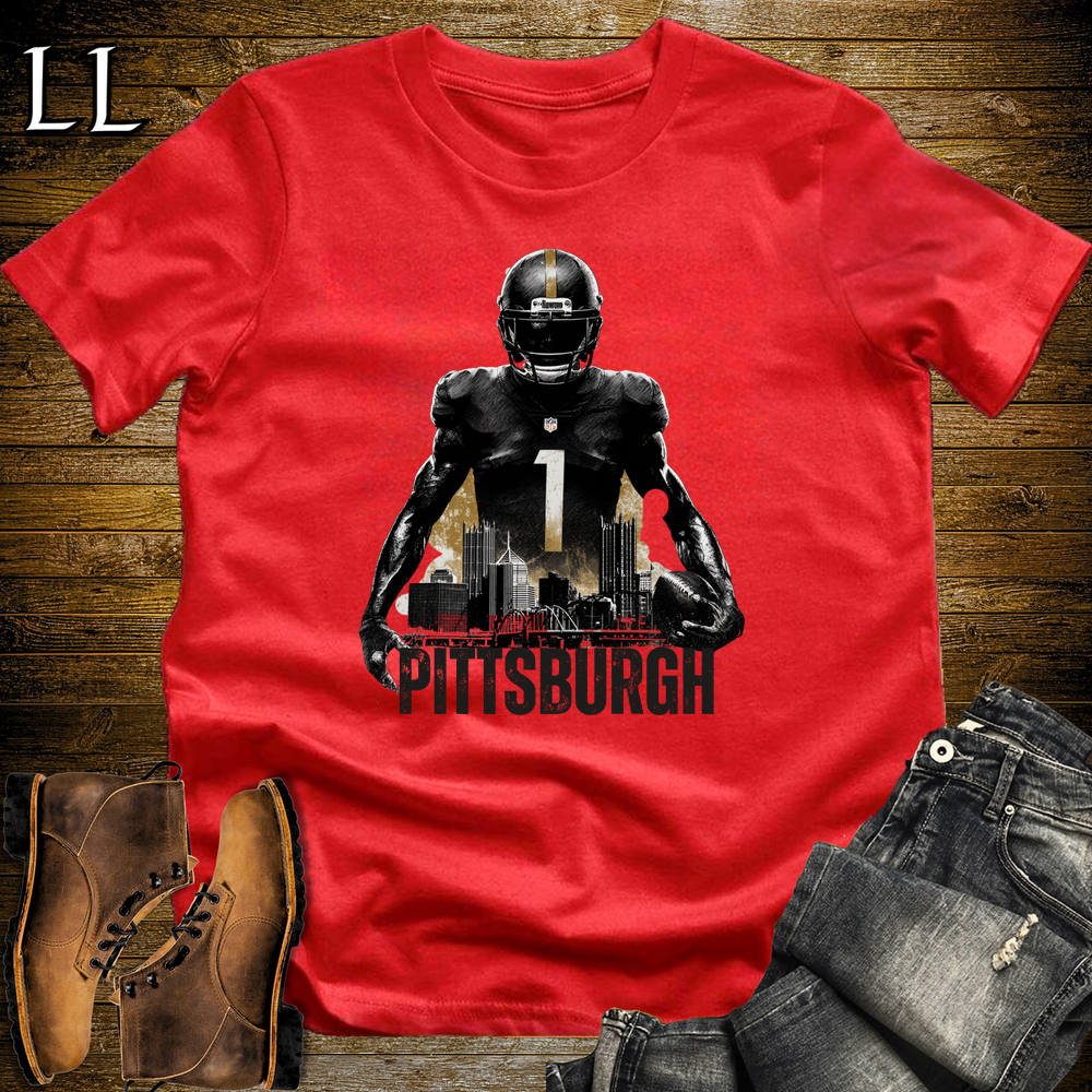 Pittsburgh Steelers Shirt Red | NFL Fan Tee