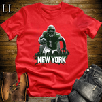 Jets Football Shirt Red | New York Fan Tee