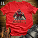 Chiefs Football Shirt Red | Kansas City Fan Tee
