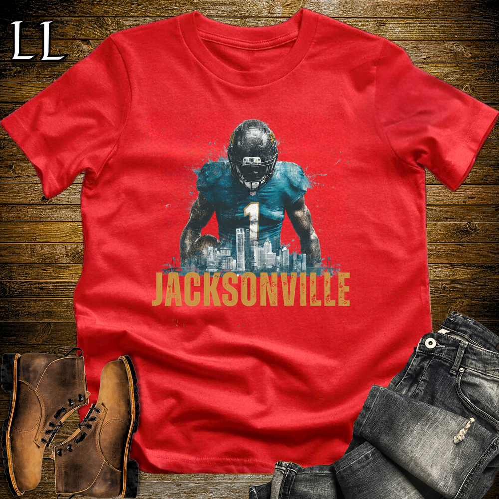Jacksonville Jaguars Shirt Red | NFL Fan Tee