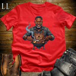 African Grill Master T Shirt Red | BBQ Gift African Tee