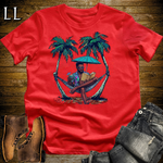African Vacation Mode T Shirt Red | Funny African Tee