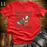 Dad Keeper Of Cigars Orange Softstyle Tee Red | Funny Cigar Dad Tee