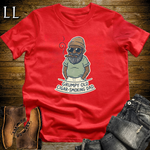 Grumpy Old Cigar Smoking Dad Softstyle Tee Red | Funny Grumpy Cigar Dad Tee