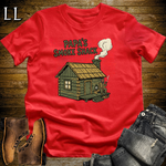Papas Smoke Shack Cigar Softstyle Tee Red | Cigar Lounge Dad Tee