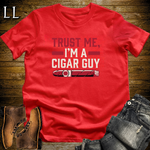 Trust Me Im A Cigar Guy Softstyle T Shirt Red | Funny Cigar Tee