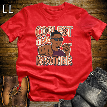 Coolest Cigar Brother Softstyle T Shirt Red | Cigar Brother Tee
