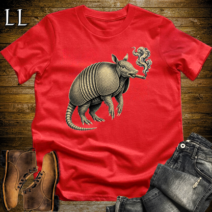 Vintage Cigar Armadillo Softstyle T Shirt Red | Cigar Armadillo Tee