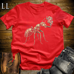 Vintage Cigar Ant Softstyle T Shirt Red | Cigar Ant Tee