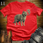 Vintage Cigar British Shorthair Softstyle T Shirt Red | Cigar British Shorthair Tee