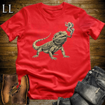 Vintage Cigar Bearded Dragon Softstyle T Shirt Red | Cigar Bearded Dragon Tee