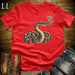 Vintage Cigar Ball Python Softstyle T Shirt Red | Cigar Ball Python Tee