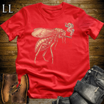 Vintage Cigar Cicada Softstyle T Shirt Red | Cigar Lover Tee
