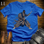 African Royal Gold Samurai King Royal | African Warrior Tee