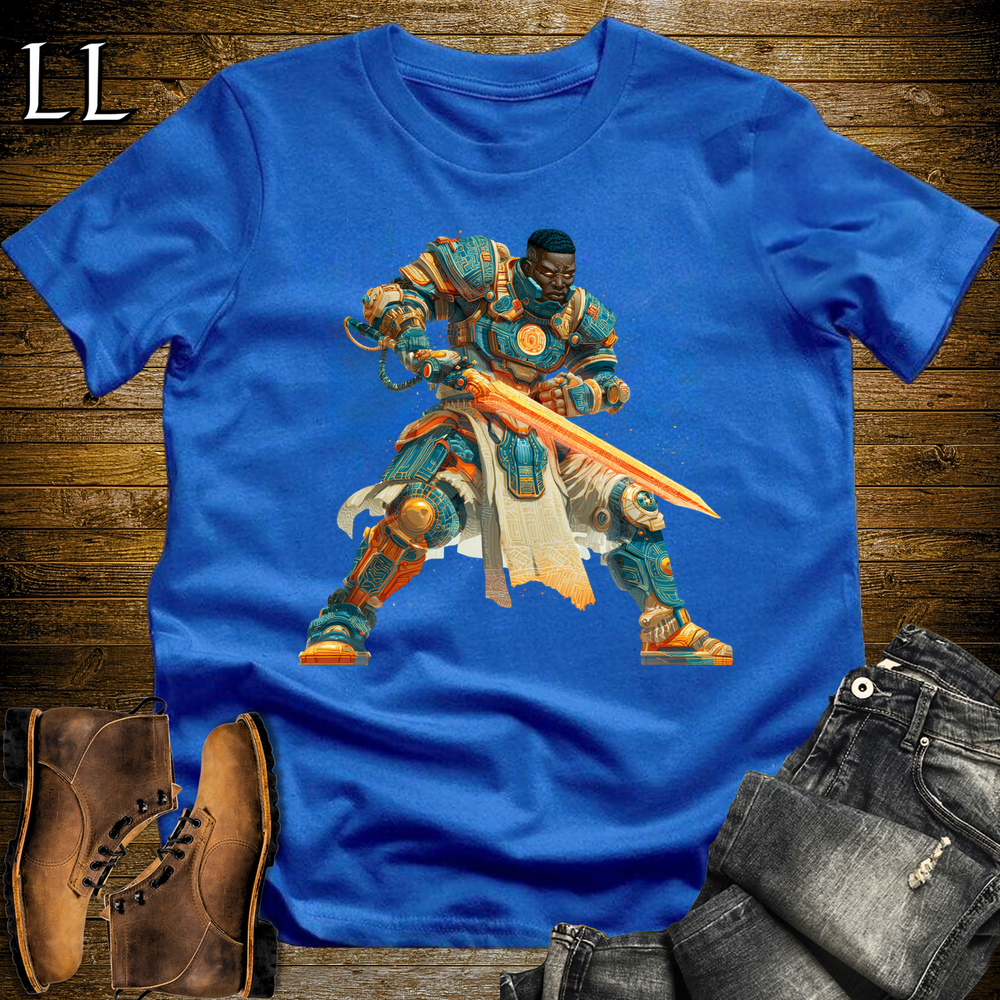 African Space Warrior Royal | Space Warrior Shirt