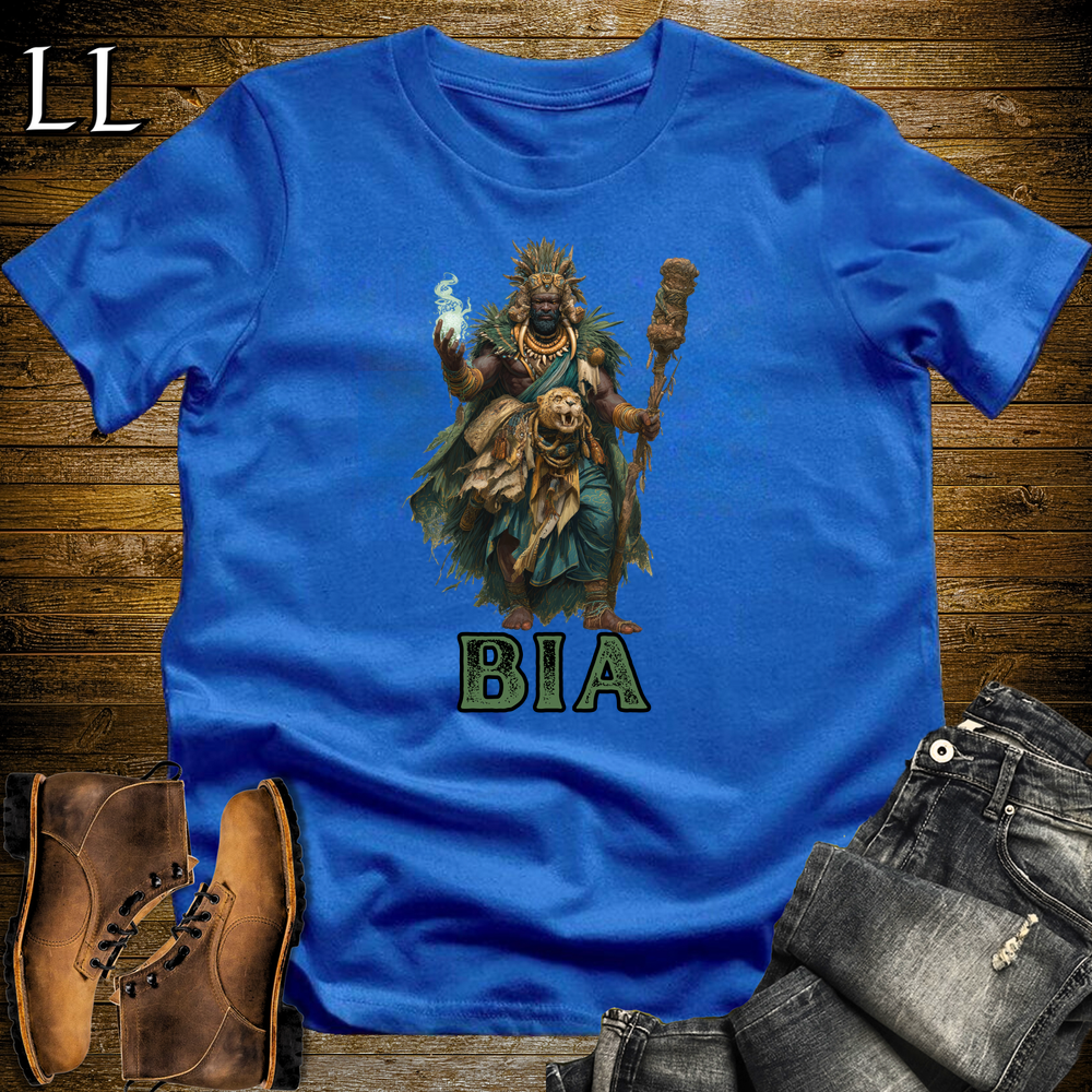 Bia African God Softstyle Tee - Royal