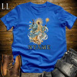 Nyame African God Softstyle Tee Royal Blue | Akan Supreme God Tee