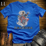 Amadioha African God Softstyle Tee Royal Blue | Igbo Thunder God Tee