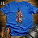 African Red Street Samurai Royal | African Warrior Tee