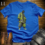 African Green Street Samurai Royal | African Warrior Tee