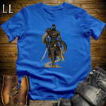 African Black Mamba Assassin Softstyle Tee Royal | African Warrior Tee