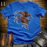 African Kingslayer Assassin Softstyle Tee Royal | African Warrior Tee