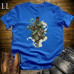 African Desert Wind Assassin Softstyle Tee Royal | African Warrior Tee