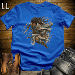 African Ancient Ways Assassin Softstyle Tee Royal | African Warrior Tee